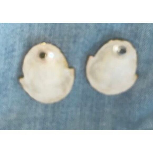 Art Deco Vintage Czech Crystal Oversized Earrings - Picture 6 of 10